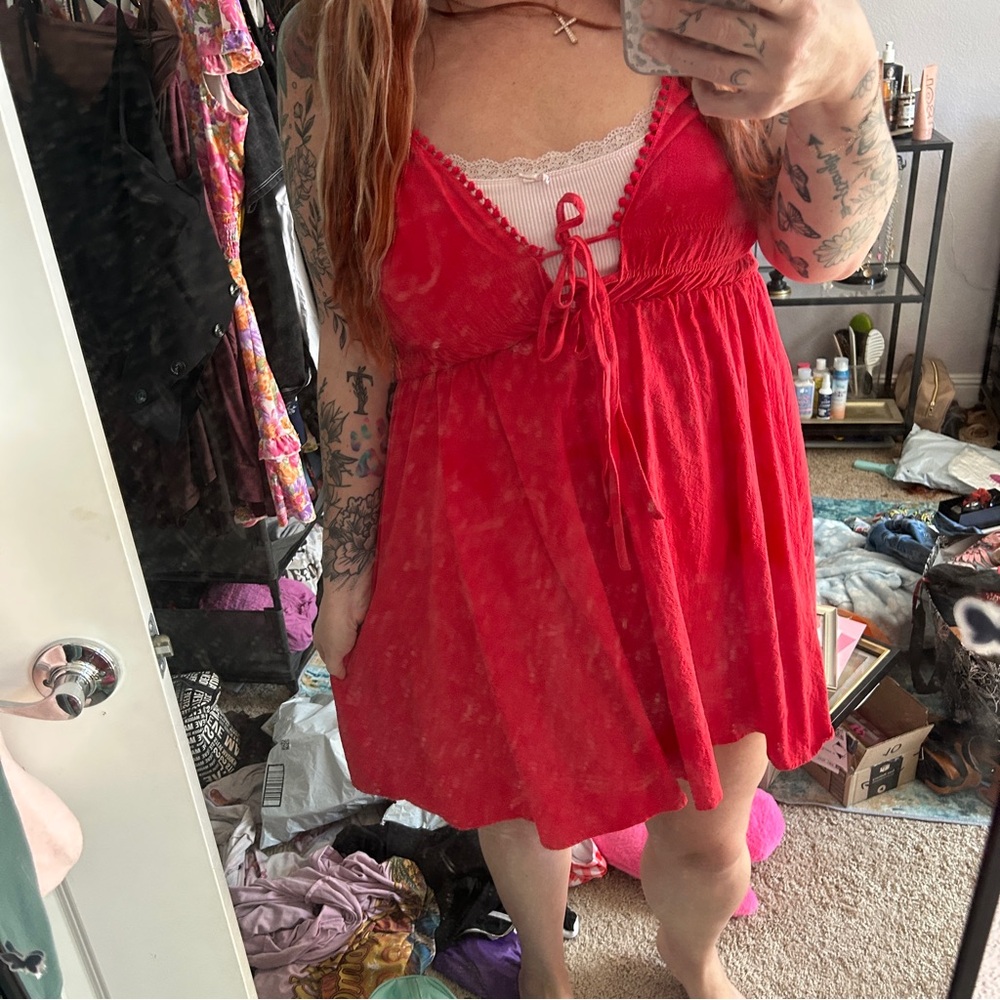 SHEIN Vibrant Red Garment